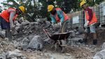 Melihat Pembangunan Bendung Wonokerto di Mojokerto