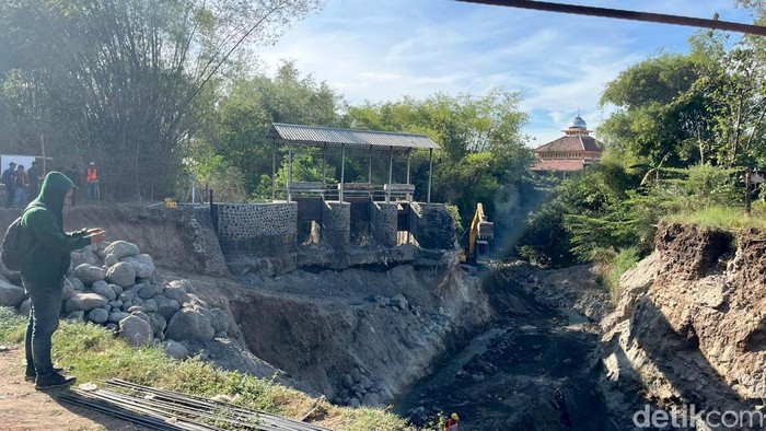 Bendung Wonokerto di Desa Wonodadi, Kutorejo, Mojokerto