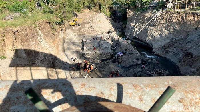 Bendung Wonokerto di Desa Wonodadi, Kutorejo, Mojokerto