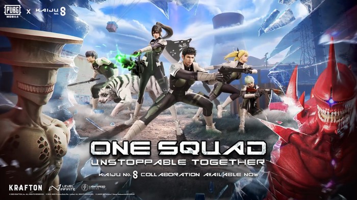 PUBG Mobile sudah merilis patch terbarunya, dan menghadirkan kolaborasi ciamik dengan salah satu anime kondang, Kaiju No. 8. Kerja sama spesial ini menawarkan sederet kosmetik eksklusif. Begini cara mendapatkannya.