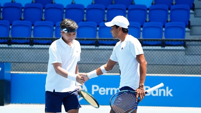 Christhoper Rungkat/Muhamad Rifqi Fitriadi melangkah ke final Seri VII Amman Mens World Tennis Championship M-25 2025.