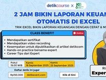 Kelola Transaksi & Laporan Keuangan Jadi Mudah, Kuasai Excel dalam 2 Jam!