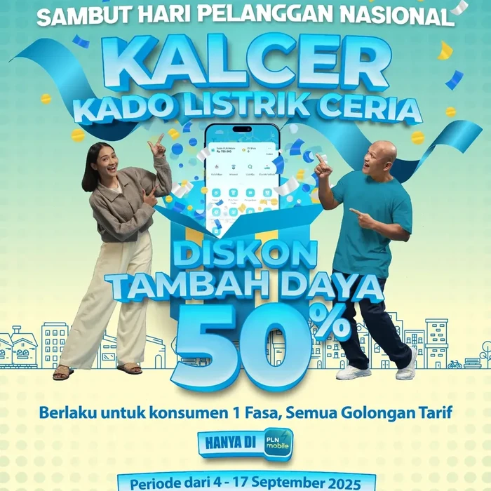 Diskon Listrik PLN September 2025