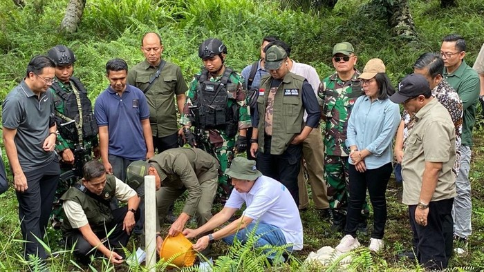 Foto: Proses pengecekan lapangan (Dok ist)