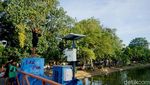 Sore di Sungai Kalimas Surabaya