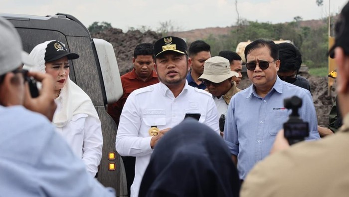 Gubernur Kaltim Rudy Masud dalam kunjungan kerja ke wilayah utara Kaltim.