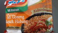 Indomie varian goreng hadir dengan cita rasa masak habang khas Kalimantan Selatan. Cita rasa bumbu rempah yang khas jadi daya tarik tersendiri. Foto: X/Febry Prasetyo