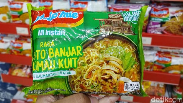 Indomie rasa soto banjar limau kuit