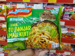 BPOM RI Uji Sampel Indomie Soto Banjar yang Dilarang Taiwan, Ini Hasilnya