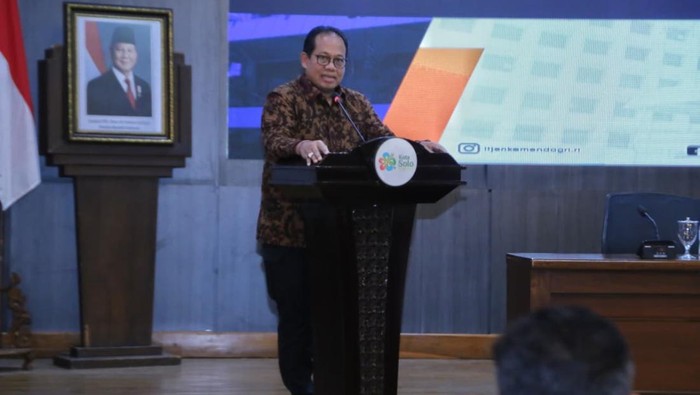 Inspektur Jenderal (Irjen) Kementerian Dalam Negeri (Kemendagri) S. M. Mahendra Jaya