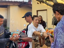 Salut! Jennifer Bachdim Gercep Donasi Makanan untuk Korban Banjir Bali