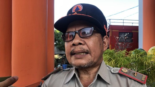 Kalaksa BPBD Lombok Barat, Sabidin (M Zahiruddin/detikBali)