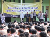 Kapolres Kediri Ingatkan Pelajar soal 3K: Kepo, Kongko, Konvoi