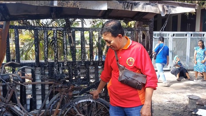 Kebakaran di Lamongan