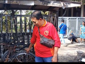 Rumah Warga Lamongan Ludes Terbakar, Diduga Korsleting Listrik