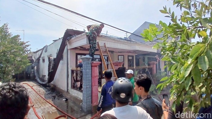 Kebakaran Rumah di Pasuruan
