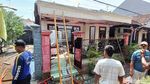 Foto Kebakaran Rumah di Pasuruan Sempat Membuat Warga Sempat Panik
