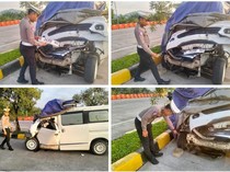 Kronologi Kecelakaan Minibus di Tol Cisumdawu Sebabkan Korban Luka