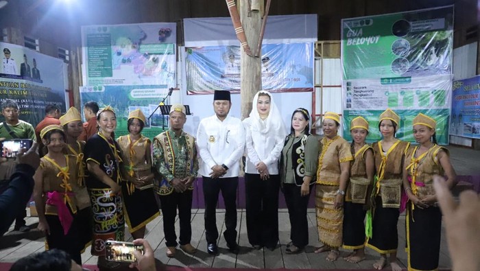 Kunjungan Gubernur Kaltim Rudy Masud ke Berau.