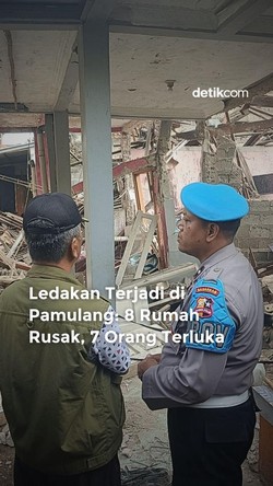 Video: Melihat Dampak Ledakan di Pamulang