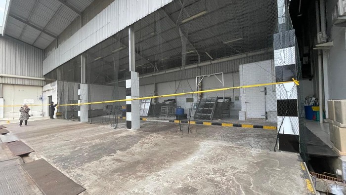Lokasi diduga sumber radioaktif di Cikande disegel. (Dok. Istimewa)