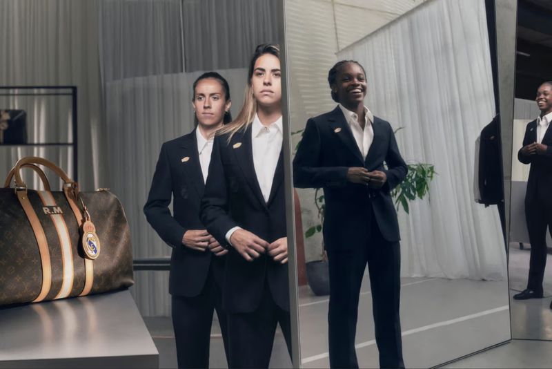 Louis Vuitton Rancang Seragam Tim Sepakbola Wanita Real Madrid.