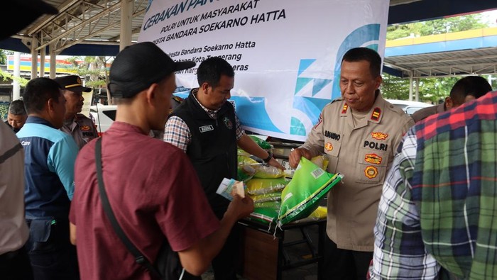 Pasar Murah di Bandara Soetta, Beras SPHP Dijual Rp 11 Ribu/Kg. (Dok. Istimewa)