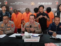 Peran 9 Tersangka Baru Perusak Kantor DPRD-Ditlantas Polda Sumsel