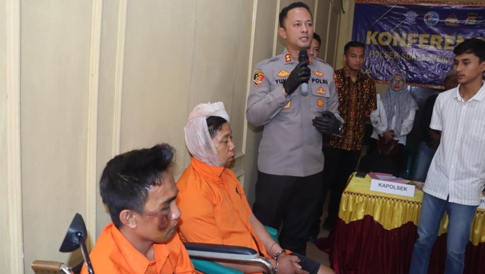 Dua pencuri motor babak belur dimassa