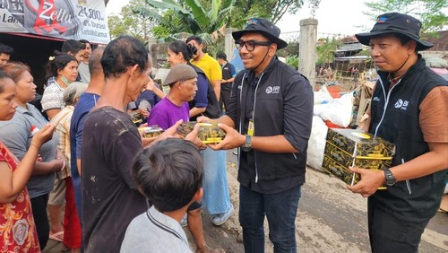 BRI Region 17/ Denpasar menyalurkan bantuan untuk korban banjir Bali.