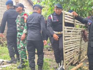 Polda Bali Kerahkan Personel untuk Pembersihan Lokasi Banjir