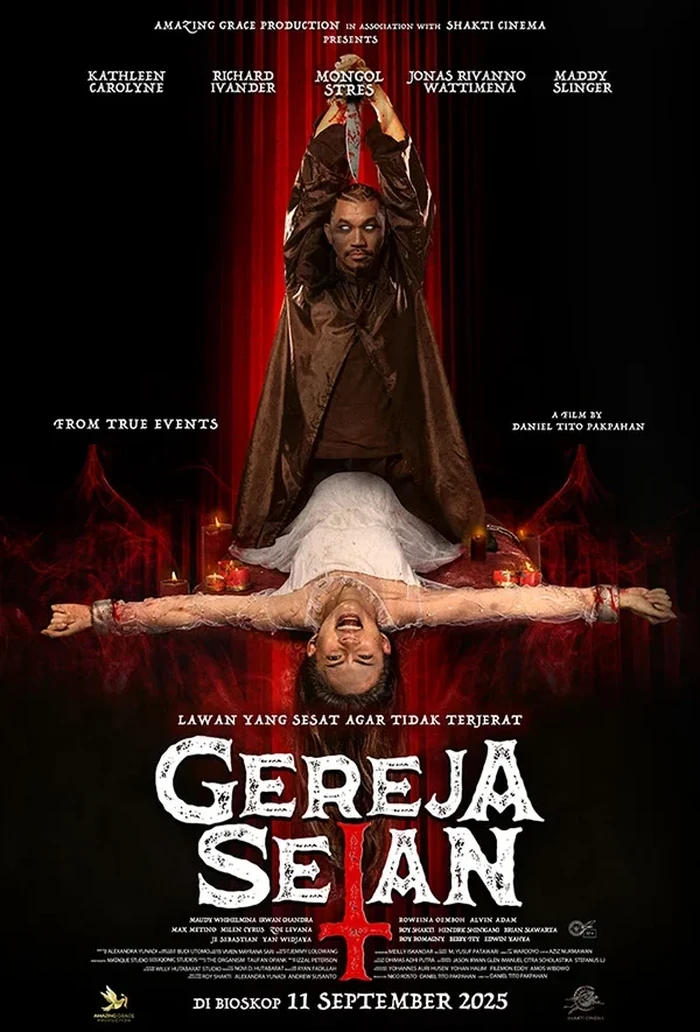 POSTER FILM GEREJA SETAN.