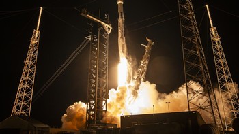 Peluncuran ini berlangsung sukses pada 11 September 2025 pukul 21.56 waktu setempat atau di Indonesia Jumat (12/9/2025) pukul 08.56 WIB pagi. Foto: PSN