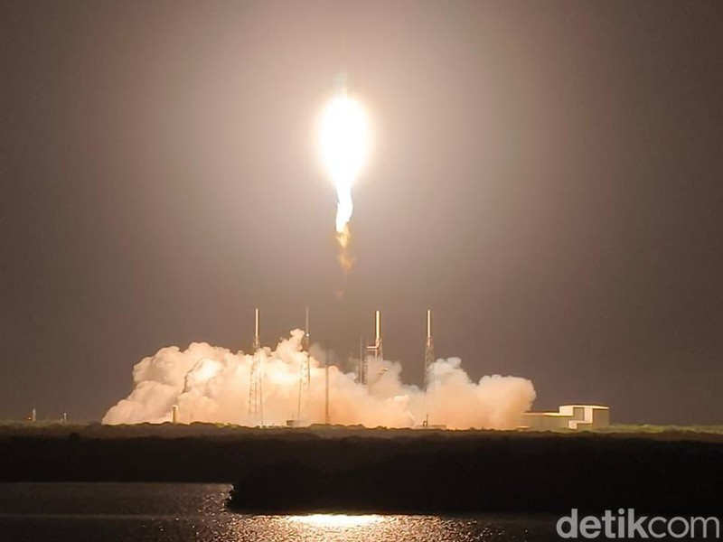 Satelit Nusantara Lima sukses meluncur, Jumat 12 September 2025 dari Cape Canaveral, Florida, AS