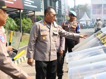 Polresta Malang Kota Gelar Sispam Mako, Antisipasi Kontijensi Demo Rusuh