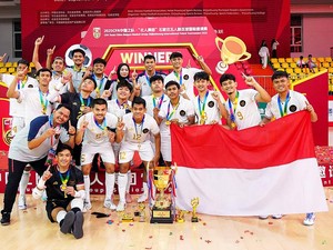 Indonesia Juara Futsal CFA 2025, Ketum PSSI: Alhamdulillah