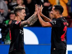 Leverkusen Langsung Menang usai Pecat Ten Hag, Main 9 Orang Pula