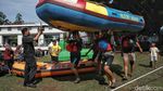 Antusias Pelajar Jakarta Ikuti Festival Dayung Sispala di BKT