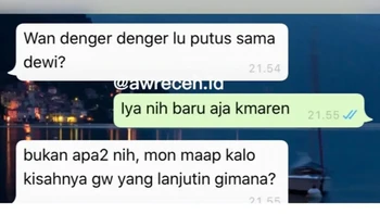 Eh buset, gercep amat. Foto: Instagram/awreceh.id