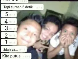 Chat Putus Cinta yang Bikin Ikut Galau, Sabar ya Bro!
