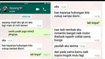 Yah, kalah sama yang naik motor thailook. Motor thailook yang begimana, sih? Foto: Instagram/screensyit