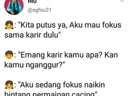 Chat Putus Cinta yang Bikin Ikut Galau, Sabar ya Bro!