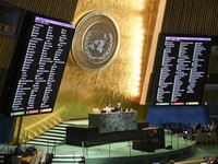 Ada Tetangga RI, Ini 10 Negara Tolak Resolusi PBB Bentuk Negara Palestina