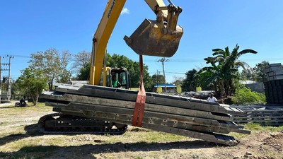 Jalan-Jembatan Rusak Imbas Banjir Bandang di Nagekeo NTT Diperbaiki