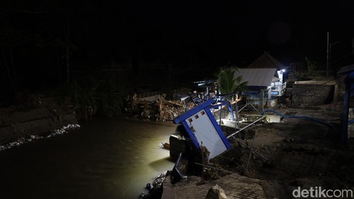 Kondisi IPA Waribang pasca banjir bandang di Denpasar, Jumat (12/9/2025). (Aryo Mahendro/detikBali).