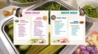 Dalam video tersebut, Nikita belajar membuat sambal ganja dan sambal kecombrang. Sementara Nona harus buat sambal andaliman dan tempoyak. Foto: YouTube Nikita Willy Official