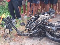 Penampakan Rumah-Motor Remuk Dihantam Hiliux di Ceper Klaten