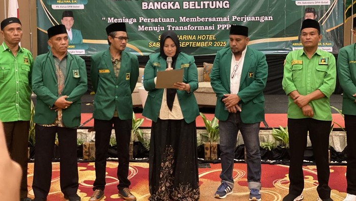 Ketua DPW PPP Babel Hellyana.