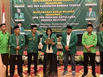 Mukerwil PPP Bangka Belitung Rekomendasikan Mardiono Jadi Ketum PPP