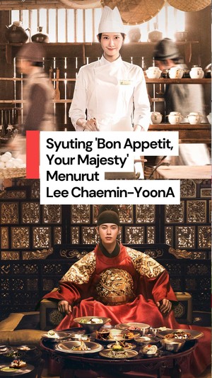 Video Lee Chaemin Gambarkan Syuting Bon Appetit, Your Majesty Kayak Ramen